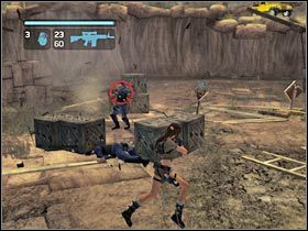 Jeden z żołnierzy będzie próbował zabić Anayę - Peru - Return to Paraiso (8) | Etap 2 | Tomb Raider Legenda - Tomb Raider: Legenda - poradnik do gry