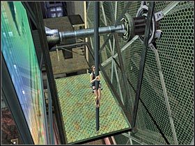 Po swojej prawej powinieneś zauważyć kolejną rynnę - Japan - Meeting with Takamoto (4) | Etap 3 | Tomb Raider Legenda - Tomb Raider: Legenda - poradnik do gry