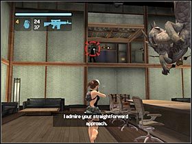 Skorzystaj ze znajdującej się tu windy (#1) - Japan - Meeting with Takamoto (5) | Etap 3 | Tomb Raider Legenda - Tomb Raider: Legenda - poradnik do gry