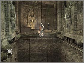 Po dotarciu do nowej sali rozpocznij od skorzystania ze znajdujących się w tym miejscu dwóch drążków (#1) - Ghana - Pursuing James Rutland (6) | Etap 4 | Tomb Raider Legenda - Tomb Raider: Legenda - poradnik do gry