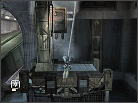 Teraz skorzystaj ze znajdującej się w tym miejscu drabiny - Kazakhstan - Project Carbonek (3) | Etap 5 | Tomb Raider Legenda - Tomb Raider: Legenda - poradnik do gry