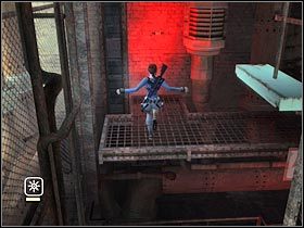 Teraz będziesz musiał doskoczyć do znajdującej się w tym miejscu liny (#1) - Kazakhstan - Project Carbonek (5) | Etap 5 | Tomb Raider Legenda - Tomb Raider: Legenda - poradnik do gry