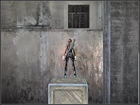 Wskakuj z powrotem do wózka widłowego i śmiało zjedź w nim na dół (#1) - England - King Arthurs Tomb (2) | Etap 6 | Tomb Raider Legenda - Tomb Raider: Legenda - poradnik do gry