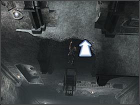 Skieruj się w stronę lewych schodów - England - King Arthurs Tomb (3) | Etap 6 | Tomb Raider Legenda - Tomb Raider: Legenda - poradnik do gry