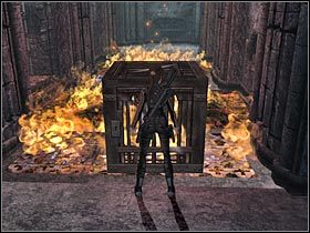 Ustaw teraz skrzynię pod znajdującą się w tym miejscu kamienną bramą - England - King Arthurs Tomb (4) | Etap 6 | Tomb Raider Legenda - Tomb Raider: Legenda - poradnik do gry