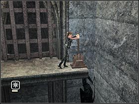 Zjedź na dół, a następnie zeskocz na niższy poziom - England - King Arthurs Tomb (8) | Etap 6 | Tomb Raider Legenda - Tomb Raider: Legenda - poradnik do gry
