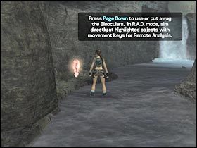 Statuetka znajduje się niedaleko wodospadu, przez który przeleciałeś na linie - Etap 1 Bolivia - Tiwanaku (1) | Sekrety | Tomb Raider Legenda - Tomb Raider: Legenda - poradnik do gry