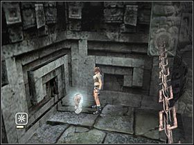 Statuetkę po raz pierwszy mogłeś ujrzeć podczas rozgrywania interaktywnej scenki - Etap 1 Bolivia - Tiwanaku (3) | Sekrety | Tomb Raider Legenda - Tomb Raider: Legenda - poradnik do gry