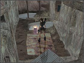 Ostatnia statuetka znajduje się z kolei na lewo od miejsca startu, a konkretnie za kilkoma skrzyniami - Etap 2 Peru - Return to Paraiso (2) | Sekrety | Tomb Raider Legenda - Tomb Raider: Legenda - poradnik do gry