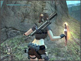 Druga statuetka znajduje się z kolei po lewej stronie, również pod wodą - Etap 4 Ghana - Pursuing James Rutland (1) | Sekrety | Tomb Raider Legenda - Tomb Raider: Legenda - poradnik do gry