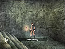 Po dotarciu do sali z główną zagadką skorzystaj ze schodów - Etap 4 Ghana - Pursuing James Rutland (1) | Sekrety | Tomb Raider Legenda - Tomb Raider: Legenda - poradnik do gry