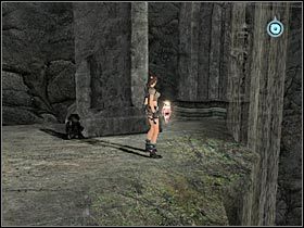 Tuż po zakończeniu pościgu z kulą znajdziesz się w nowej części świątyni - Etap 4 Ghana - Pursuing James Rutland (2) | Sekrety | Tomb Raider Legenda - Tomb Raider: Legenda - poradnik do gry
