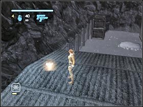 Po wejściu do pierwszego magazynu nie korzystaj jeszcze z drabiny, tylko skieruj się w prawo - Etap 5 Kazakhstan - Project Carbonek (1) | Sekrety | Tomb Raider Legenda - Tomb Raider: Legenda - poradnik do gry