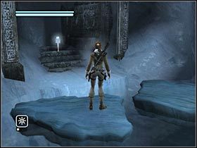 Po dotarciu do głównego pomieszczenia i zabiciu leoparda skieruj się do prawych schodów, po których zejdź na sam dół - Etap 7 Nepal - The Ghalali Key (3) | Sekrety | Tomb Raider Legenda - Tomb Raider: Legenda - poradnik do gry