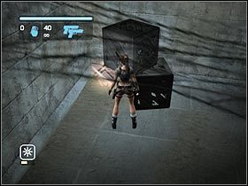 Korzystając z dobrze poznanej metody ponownie dostań się na górny balkonik - Croft Manor (4) | Bonus | Tomb Raider Legenda - Tomb Raider: Legenda - poradnik do gry