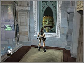 Jeśli zdążyłeś, Lara automatycznie odczyta ostatnią zagadkę - Croft Manor (4) | Bonus | Tomb Raider Legenda - Tomb Raider: Legenda - poradnik do gry