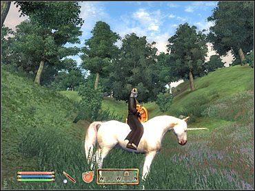 Plotki okazały się prawdą - naprawdę możemy w tej grze ujeżdżać jednorożca. - Oblivion: Clavicus Vile; Hircine - Misje daedryczne - The Elder Scrolls IV: Oblivion - poradnik do gry