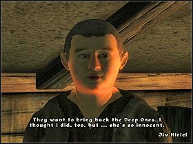 Jiv Hiriel powie ci, byś przyszedł do jego domu po zmroku - Oblivion: Chorrol - Misje - The Elder Scrolls IV: Oblivion - poradnik do gry