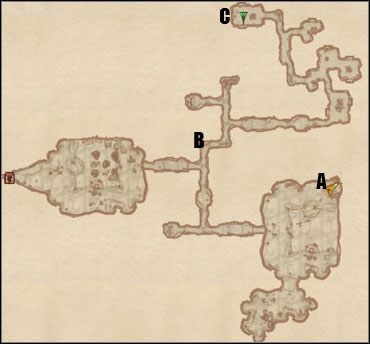 Prochy wampira zdobędziesz w jaskini o nazwie Redwater Slough (mapa powyżej) - Oblivion: Inne (1) - Misje - The Elder Scrolls IV: Oblivion - poradnik do gry