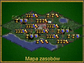 Obszar miasta z wyszczególnieniem kwadratów z których ściąga przychód. - Zarządzanie miastami | Sid Meiers Civilization II - Sid Meiers Civilization II - poradnik do gry