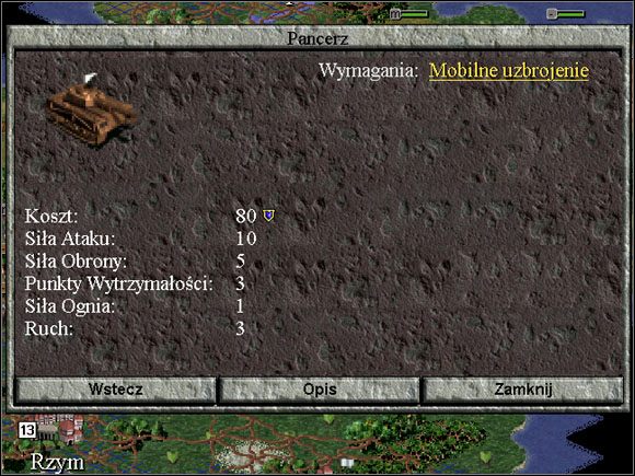 Umożliwia szybki najazd przy wykorzystaniu maksymalnej siły ognia - wspaniała zabawka małego pogromcy imperiów ;-). - Jednostki | Sid Meiers Civilization II - Sid Meiers Civilization II - poradnik do gry