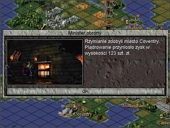 Podbite miasta dodatkowo zasilają nasz skarbiec jeżeli są bogate - na wojnie każda sztuka złota się liczy. - Zarządzanie państwem | Sid Meiers Civilization II - Sid Meiers Civilization II - poradnik do gry