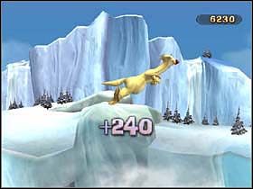 Gdy wygrasz w pingwinowe kręgle, rozpocznie się animacja, po której od razu czeka Cię kolejne wyzwanie - WATERPARK 05 - Epoka Lodowcowa 2: Odwilż - poradnik do gry