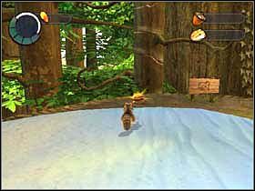 Niestety, gdy się do niego zbliżysz, jedna z małp ubiegnie Cię i zabierze Twój obiekt pożądania - FOREST 01 - Epoka Lodowcowa 2: Odwilż - poradnik do gry