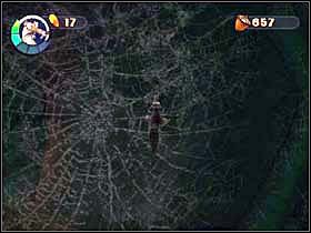 Pokonaj nowych wrogów i przejdź dalej, pamiętając, że tak jak po ścianach, możesz się również wspinać po pajęczynach - MUD BOG 04 - Epoka Lodowcowa 2: Odwilż - poradnik do gry