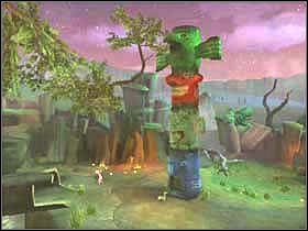 Podejdź do fioletowego leniwca i porozmawiaj z nim - SLOTH VILLAGE 02 - Epoka Lodowcowa 2: Odwilż - poradnik do gry