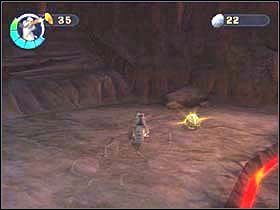 Na tym etapie będziesz używać zapalonego ogona Scrata do niszczenia pajęczyn - SLOTH VILLAGE 04 - Epoka Lodowcowa 2: Odwilż - poradnik do gry