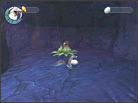 Teraz przejdź przez szczelinę, a znajdziesz się na tej, nowej platformie - SLOTH VILLAGE 05 (cz.1) - Epoka Lodowcowa 2: Odwilż - poradnik do gry