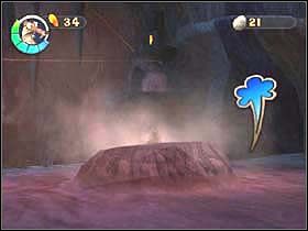 Stań na którymś z otworów i naciśnij klawisz Akcji - SLOTH VILLAGE 05 (cz.2) - Epoka Lodowcowa 2: Odwilż - poradnik do gry