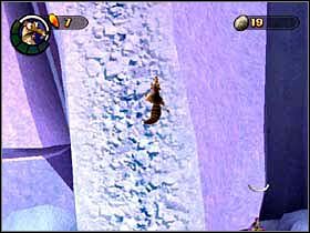 Teraz już tylko zeskocz na dół, na półkę skalną - GLACIER 01 (cz.3) - Epoka Lodowcowa 2: Odwilż - poradnik do gry