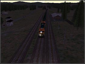 W tym zadaniu siądziesz za lokomotywą Dash 9 - Dawn Tank Train | Marias Pass | Microsoft Train Simulator - Microsoft Train Simulator - poradnik do gry