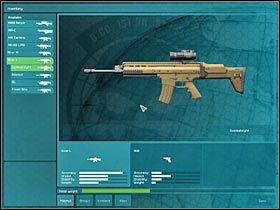 1 - Ekran wyposażenia | Tom Clancys Ghost Recon Advanced Warfighter - Tom Clancys Ghost Recon: Advanced Warfighter - poradnik do gry