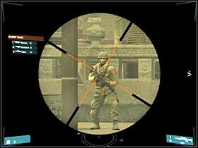 Osobiście radziłbym CZĘSTO spoglądać na mapę - [Misja 02] Coup detat - cz.2 | Tom Clancys Ghost Recon Advanced Warfighter - Tom Clancys Ghost Recon: Advanced Warfighter - poradnik do gry