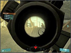 Zacznij OSTROŻNIE przesuwać się w stronę placu z limuzyną - [Misja 02] Coup detat - cz.3 | Tom Clancys Ghost Recon Advanced Warfighter - Tom Clancys Ghost Recon: Advanced Warfighter - poradnik do gry