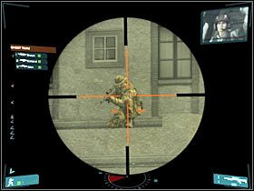 Skieruj się teraz do unoszącego nad ziemią śmigłowca (#1) - [Misja 02] Coup detat - cz.8 | Tom Clancys Ghost Recon Advanced Warfighter - Tom Clancys Ghost Recon: Advanced Warfighter - poradnik do gry