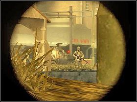 Zacznij przesuwać się w stronę ulicy, którą przed chwilą wstępnie oczyściłeś - [Misja 03] VIP 2 is down - cz.3 | Tom Clancys Ghost Recon Advanced Warfighter - Tom Clancys Ghost Recon: Advanced Warfighter - poradnik do gry