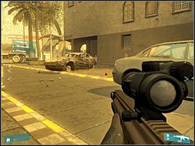 Dopiero teraz spróbuj zbliżyć się (z całą drużyną) do skrzyżowania - [Misja 03] VIP 2 is down - cz.3 | Tom Clancys Ghost Recon Advanced Warfighter - Tom Clancys Ghost Recon: Advanced Warfighter - poradnik do gry