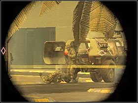 Odnalezienie drugiego pojazdu początkowo może ci sprawić nieco problemów - [Misja 03] VIP 2 is down - cz.4 | Tom Clancys Ghost Recon Advanced Warfighter - Tom Clancys Ghost Recon: Advanced Warfighter - poradnik do gry