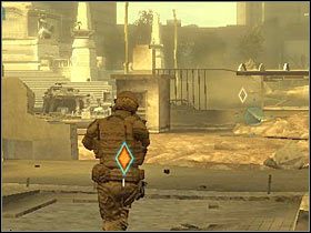 Dopiero po oczyszczeniu okolicy skieruj się do śmigłowca (#1) - [Misja 03] VIP 2 is down - cz.6 | Tom Clancys Ghost Recon Advanced Warfighter - Tom Clancys Ghost Recon: Advanced Warfighter - poradnik do gry