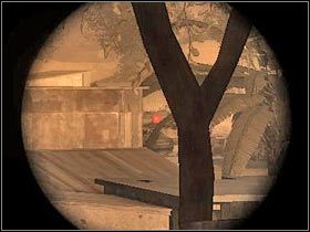 Teoretycznie mógłbyś przeprowadzić teraz szturm na pozycje wroga - [Misja 04] Strong point - cz.6 | Tom Clancys Ghost Recon Advanced Warfighter - Tom Clancys Ghost Recon: Advanced Warfighter - poradnik do gry