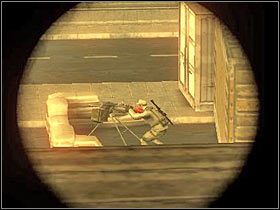 Uważaj, gdyż jeden z terrorystów może spróbować zaskoczyć Cię od tyłu - [Misja 09] Bulldog - cz.3 | Tom Clancys Ghost Recon Advanced Warfighter - Tom Clancys Ghost Recon: Advanced Warfighter - poradnik do gry