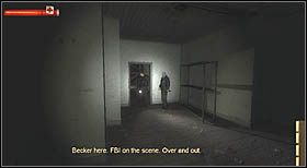 Podejdź do drzwi, obok których stoi policjant - Weisman Office Building (1) | CHAPTER I | Condemned Criminal Origins - Condemned: Criminal Origins - poradnik do gry