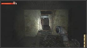 Przejdziesz koło miejsca, gdzie jeden ze złoczyńców wspinając się po regale, dostanie się pod sufit - Weisman Office Building (2) | CHAPTER I | Condemned Criminal Origins - Condemned: Criminal Origins - poradnik do gry