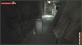 Zejdź na dół i podążaj jedynym dostępnym przejściem, koło trasy przejazdu metra - Central Metro Station (1) | CHAPTER II | Condemned Criminal Origins - Condemned: Criminal Origins - poradnik do gry