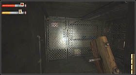 Idąc dalej [#1] , znajdziesz broń palną za fragmentem pomieszczenia odgrodzonym siatką - Central Metro Station (1) | CHAPTER II | Condemned Criminal Origins - Condemned: Criminal Origins - poradnik do gry