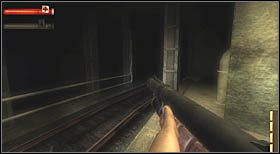 Podążając dalej jedyną drogą, znów znajdziesz się na torach metra (ponownie ostrzegam przed prądem) - Grid 4 Subway Tunnels (1) | CHAPTER IV | Condemned Criminal Origins - Condemned: Criminal Origins - poradnik do gry